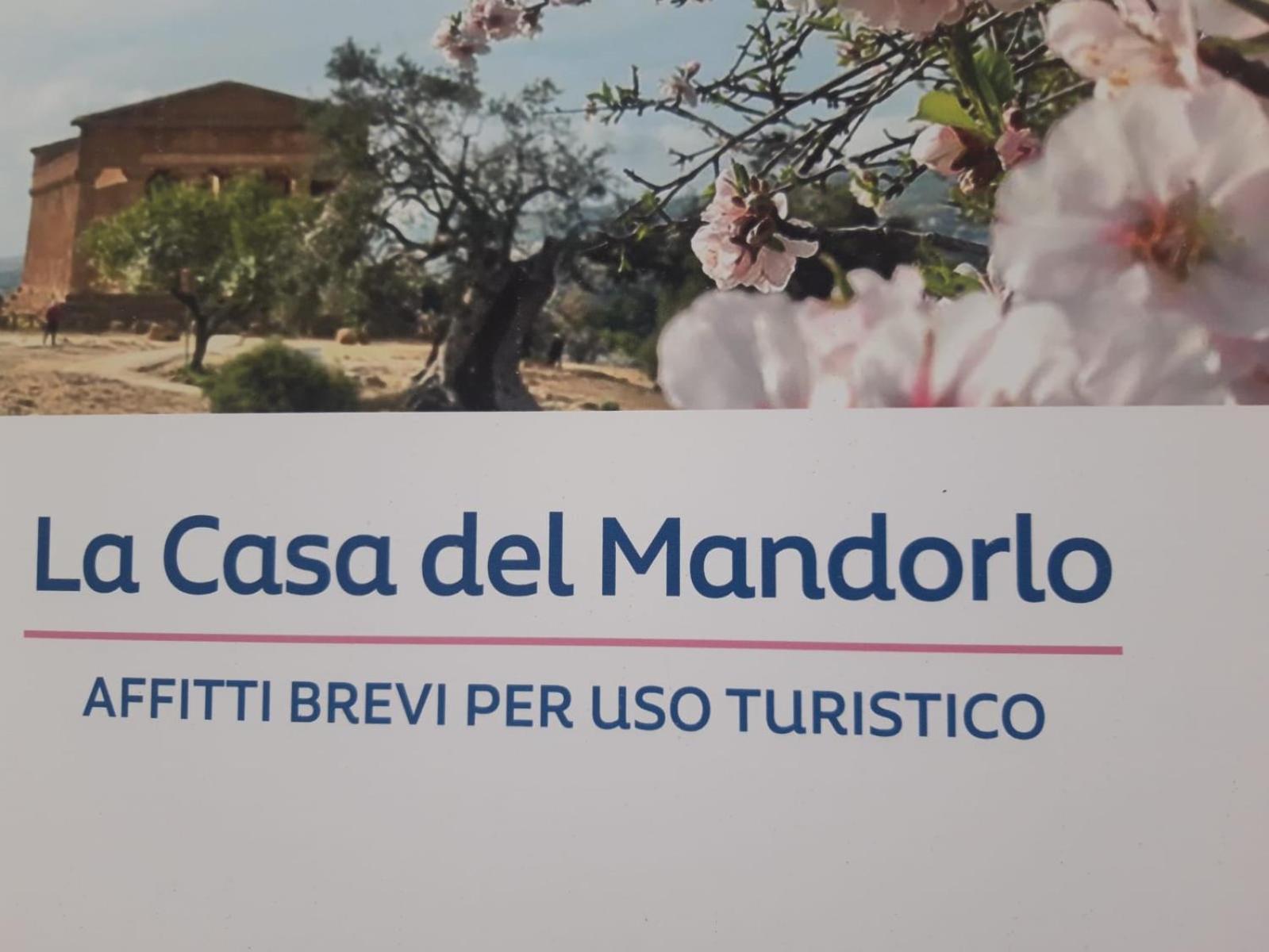 La Casa Del Mandorlo Hotel Agrigento Eksteriør billede